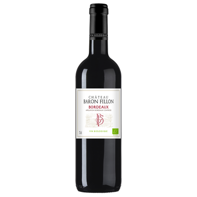 Vin rouge AOP Bordeaux Chateau Baron Fillon  Bouteille 75cl