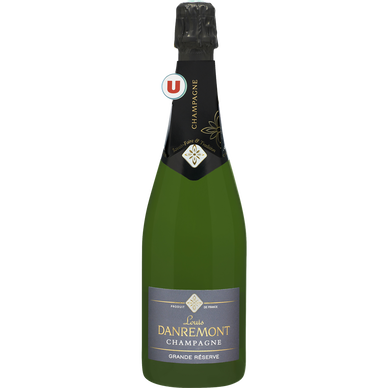 Champagne AOP brut Louis Danremont grande réserve U bouteille 75cl