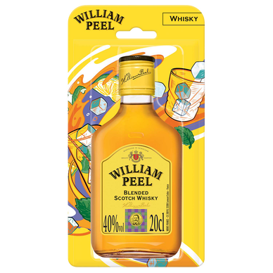 Scotch whisky WiILLIAM PEEL, 40°, 20cl