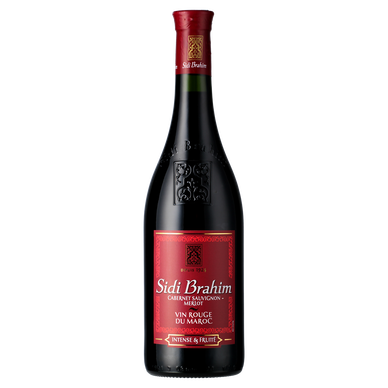 VIN DU MAGHREB ROUGE SIDI BRAHIM 75CL