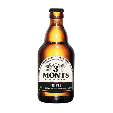 Bière blonde 3 Monts Triple 9,5° 33cl