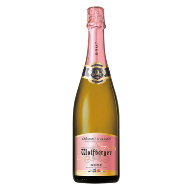Vin rosé Crémant AOP d'Alsace WOLFBERGER, 75cl