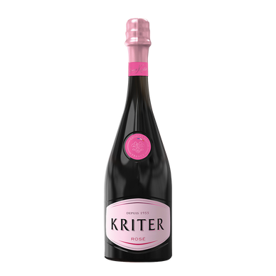 Vin mousseux rosé KRITER, 75cl