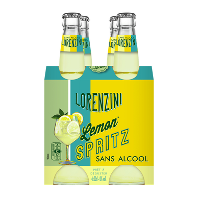 Mocktail sans alcool Lemon Spritz Lorenzini U 4x20cl