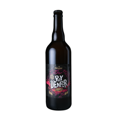 Bière blonde,PUY D'ENFER, bouteille de 75cl