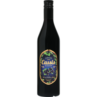 Crème de cassis de Dijon, 20°, bouteille de 70cl