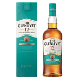 Scotch whisky single malt THE GLENLIVET, 12 ans d'âge, 40°, 70cl