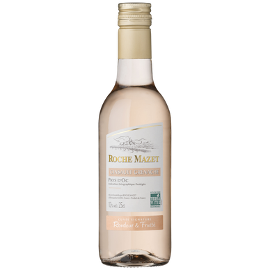 Pays d'Oc IGP Cinsault Grenache rosé Roche Mazet 25cl