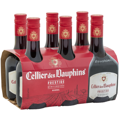Méditerranée IGP rouge Cellier des Dauphins Prestige 6x25cl