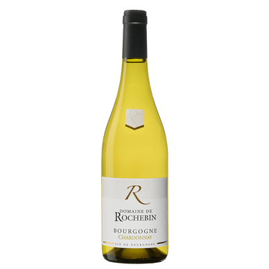 Vin blanc Bourgogne Chardonnay AOP, Vin blanc, Domaine de Rochebin - 75cl