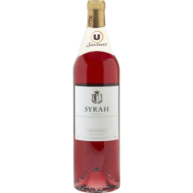 Vin rosé IGP Ardèche Syrah  75cl