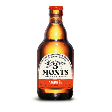 Bière ambrée 3 MONTS 7,5° 33cl