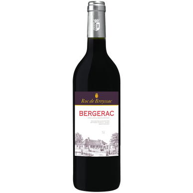 Vin rouge AOP Bergerac Roc de Breyssac 75cl