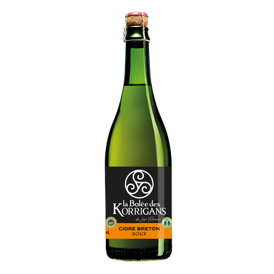 Cidre doux Bolée des Korrigans 2,5° 75cL