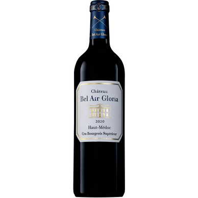 Vin rouge Haut-Médoc Cru Bourgeois AOP rouge Château Bel Air Glori75cl