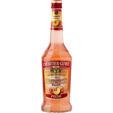 Crème de pêche L'HERITIER GUYOT, 15°, 70cl