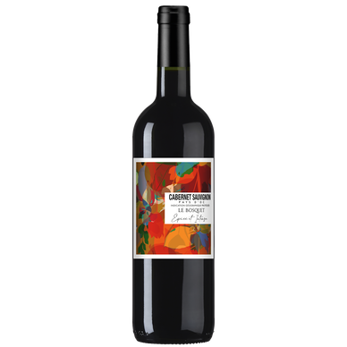 Vin rouge IGP Pays d'Oc Cabernet Sauvignon 75cl