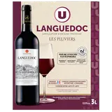 Vin rouge AOP Languedoc Les Pluviers  fontaine à vin  3l