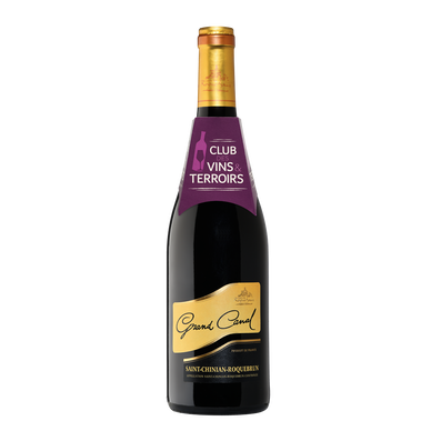 Vin rouge CVT Saint-Chinian AOP Grand Canal HVE3 75cl