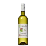 Vin blanc Pays Charentais Chardonnay IGP BIO ELISABETH, 75cl
