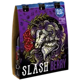 Bière sans alcool aromatisée framboise, cassis et mûre SLASH 0° - Bouteilles 3x33cl