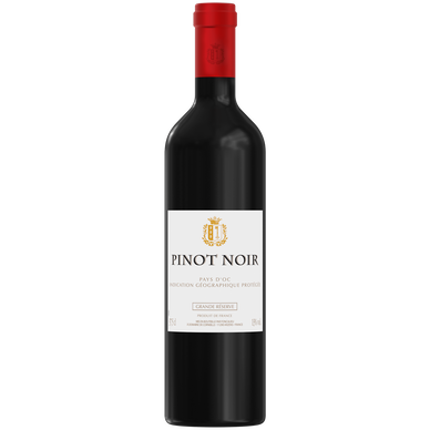 Vin rouge Pays d'OC IGP Pinot Noir - HVE3 34,5cl