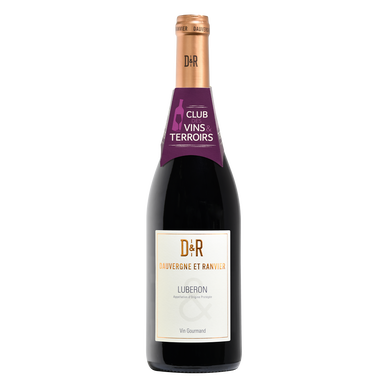 Vin rouge CVT Luberon AOP Dauvergne Ranvier Vin Gourmand HVE3 75cl