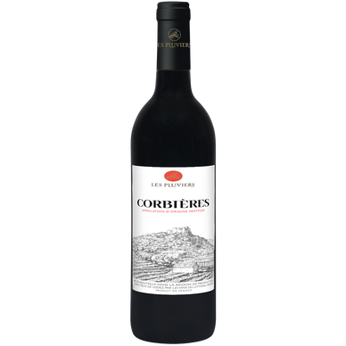 Vin rouge AOP Corbières Les Pluviers 75cl