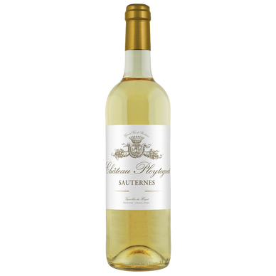 Vin blanc Sauternes AOP blanc moelleux Château Pleytegeat, 75cl