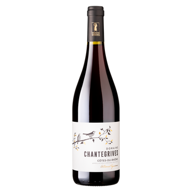 Vin Rouge CVT AOP Côtes du Rhône rouge Domaine de Chantegrives 75CL