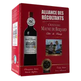 Vin Rouge Côtes de bourg AOP rge Château Mayne Bernard - La fontaine àvin de 3l