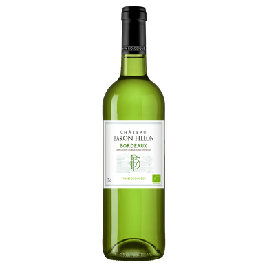 Vin blanc AOP Bordeaux château Baron Fillon  75cl