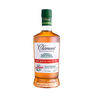 Rhum vieux Secret de fût intense CLEMENT 41,4°, 70cl
