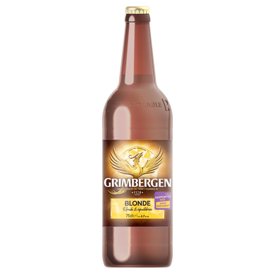 Bière Grimbergen blonde 6.7 degré 0.75L