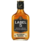 Scotch Whisky bourbon barrel LABEL 5 , 40°, 20cl s/blister