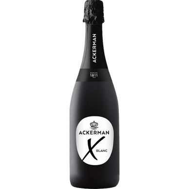 Vin mousseux blanc brut Ackerman X Gold, 75cl