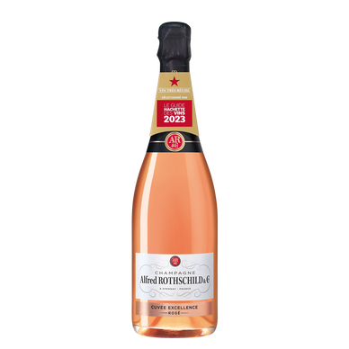 Vin rosé Champagne AOP Alfred Rothschild & Cie Excellence 75cl