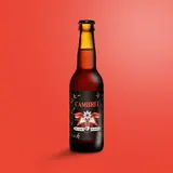 Bière L'Ambrée du Bouffay, BRASSERIE DU BOUFFAY, bouteille 33cl