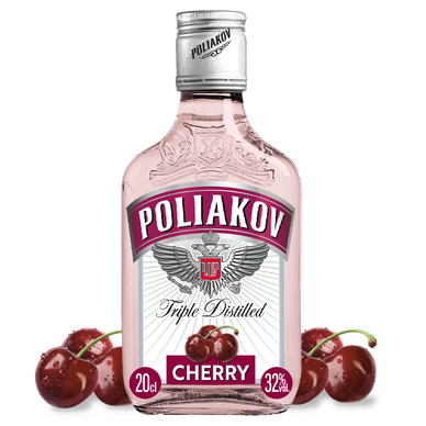 Vodka Poliakov Cherry 32° Flask 20cl