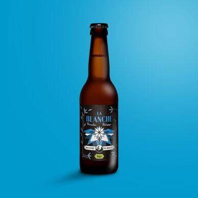 Biere La Blanche du Bouffay, BRASSERIE DU BOUFFAY, bouteille 33cl