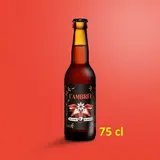 Bière L?'Ambrée du Bouffay, BRASSERIE DU BOUFFAY, bouteille 75cl