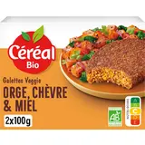 Galettes orge & boulghour au chèvre & miel CEREAL BIO 200g