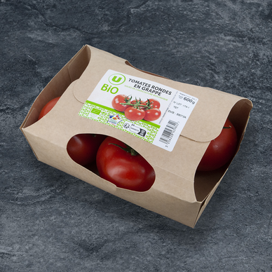 Tomate grappe ronde - Barquette 600g