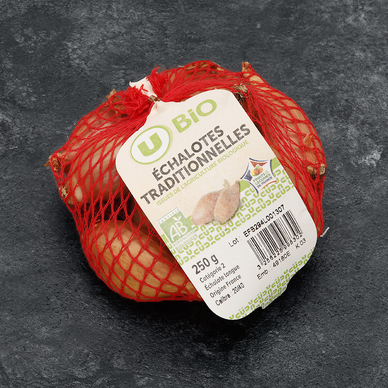Echalote traditionnelle longue - Filet 250g
