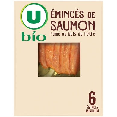 Emincés de saumon fumé  100g