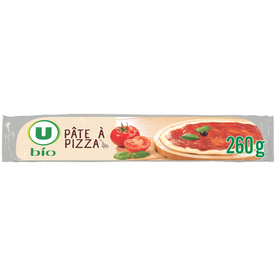 Pâte à pizza bio U 260g