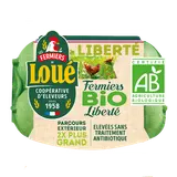 Oeufs Bio Plein air LOUE - x6