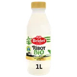 Lait pasteurisé fermenté entier bio Ribot BRIDEL, 1L