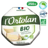 Fromage bio au lait pasteurisé 28% de matière grasse l'ortolan FROMAGERIE MILLERET, 250g