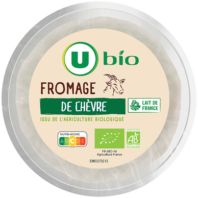 Fromage au lait de chèvre pasteurisé  13% de MG, 140g